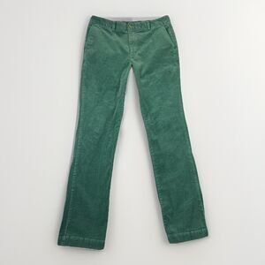 Vineyard Vines Pants Mens 33x34 Green Christmas Corduroy Whale Logo Chino Pant